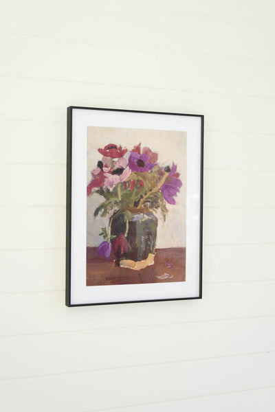 Anemones in Vase