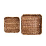 Square Woven Tray