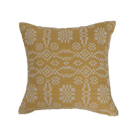 Yellow Printed Pillow