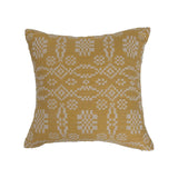 Yellow Printed Pillow